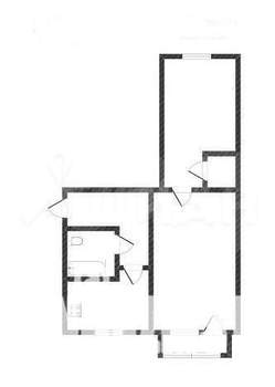 2-к квартира, вторичка, 47м2, 4/5 этаж