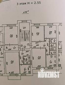 3-к квартира, вторичка, 61м2, 3/5 этаж