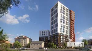 2-к квартира, строящийся дом, 60м2, 6/18 этаж