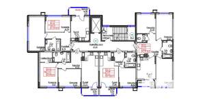 2-к квартира, строящийся дом, 62м2, 2/9 этаж