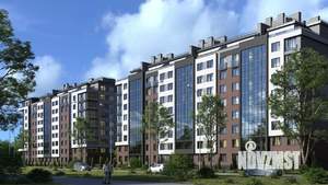 1-к квартира, строящийся дом, 53м2, 9/9 этаж