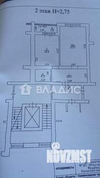 1-к квартира, вторичка, 58м2, 2/9 этаж