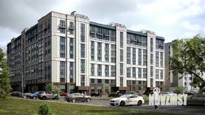 1-к квартира, строящийся дом, 34м2, 1/9 этаж