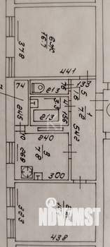 2-к квартира, вторичка, 53м2, 3/4 этаж