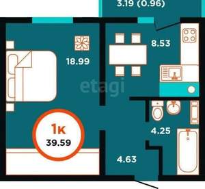 Фото квартиры на продажу (1)