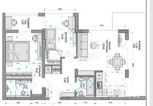 2-к квартира, вторичка, 70м2, 6/12 этаж