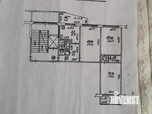 3-к квартира, вторичка, 64м2, 9/9 этаж
