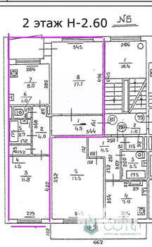 2-к квартира, вторичка, 51м2, 2/5 этаж