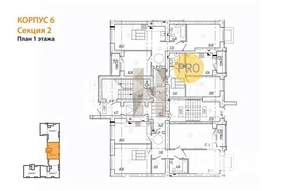 1-к квартира, вторичка, 30м2, 6/9 этаж
