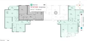 2-к квартира, вторичка, 69м2, 1/4 этаж