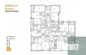 1-к квартира, вторичка, 31м2, 8/9 этаж