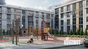 1-к квартира, строящийся дом, 34м2, 3/4 этаж