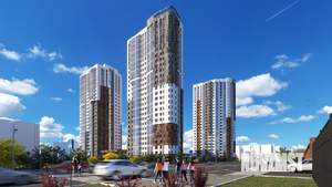 1-к квартира, вторичка, 47м2, 22/25 этаж