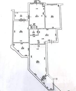 3-к квартира, вторичка, 146м2, 2/13 этаж
