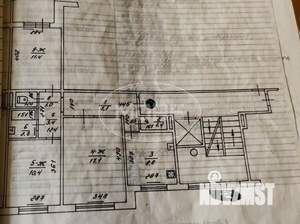 3-к квартира, вторичка, 66м2, 8/9 этаж