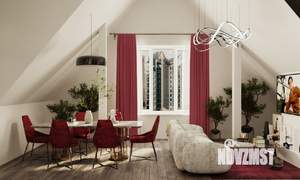 2-к квартира, вторичка, 90м2, 12/12 этаж