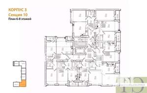 2-к квартира, вторичка, 59м2, 8/9 этаж