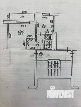 1-к квартира, вторичка, 34м2, 5/5 этаж