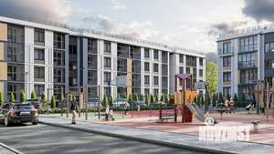 1-к квартира, строящийся дом, 38м2, 4/4 этаж
