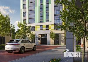 1-к квартира, строящийся дом, 41м2, 7/9 этаж