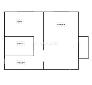 1-к квартира, вторичка, 32м2, 5/5 этаж