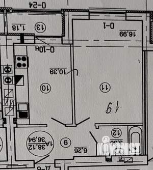 1-к квартира, вторичка, 38м2, 5/10 этаж