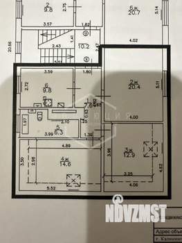 3-к квартира, вторичка, 82м2, 5/5 этаж