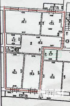 3-к квартира, вторичка, 86м2, 3/9 этаж