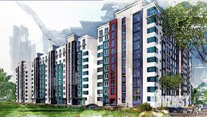 1-к квартира, строящийся дом, 40м2, 5/9 этаж