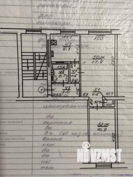 2-к квартира, вторичка, 44м2, 2/5 этаж