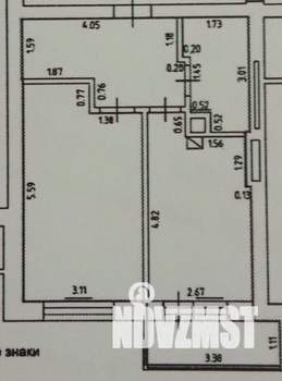 1-к квартира, вторичка, 45м2, 5/9 этаж