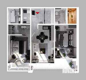 2-к квартира, вторичка, 90м2, 4/10 этаж