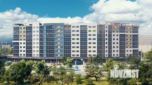1-к квартира, строящийся дом, 36м2, 3/9 этаж