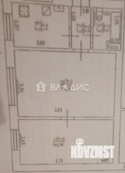 2-к квартира, вторичка, 45м2, 1/3 этаж