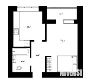 1-к квартира, вторичка, 37м2, 3/7 этаж