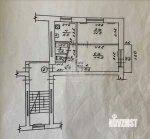 2-к квартира, вторичка, 40м2, 3/5 этаж