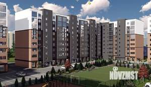2-к квартира, строящийся дом, 69м2, 8/9 этаж