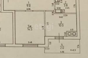 1-к квартира, вторичка, 37м2, 9/16 этаж