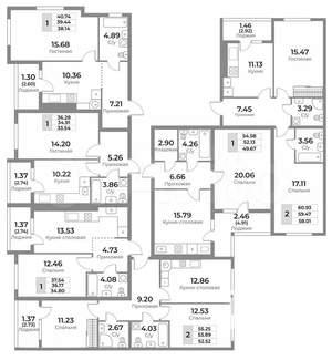 1-к квартира, вторичка, 35м2, 6/10 этаж