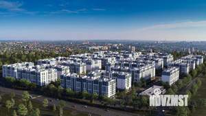 2-к квартира, строящийся дом, 56м2, 2/9 этаж