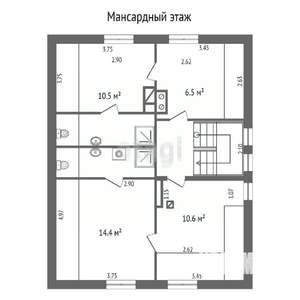 3-к квартира, вторичка, 42м2, 2/2 этаж