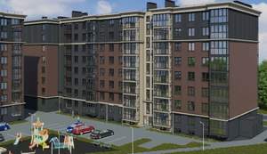 2-к квартира, строящийся дом, 63м2, 4/8 этаж