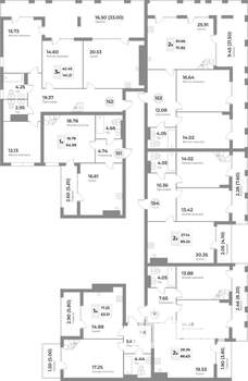 3-к квартира, вторичка, 141м2, 7/7 этаж