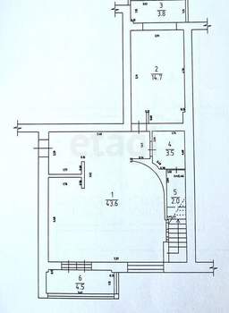 4-к квартира, вторичка, 120м2, 6/10 этаж