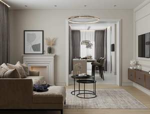 2-к квартира, сданный дом, 69м2, 1/4 этаж