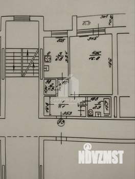 1-к квартира, вторичка, 35м2, 4/5 этаж