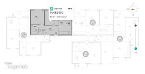 2-к квартира, вторичка, 69м2, 4/4 этаж