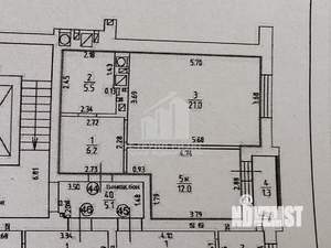 1-к квартира, вторичка, 45м2, 2/10 этаж