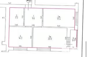 2-к квартира, вторичка, 74м2, 10/10 этаж