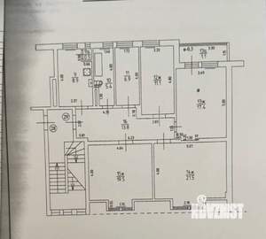 5-к квартира, вторичка, 105м2, 4/4 этаж
